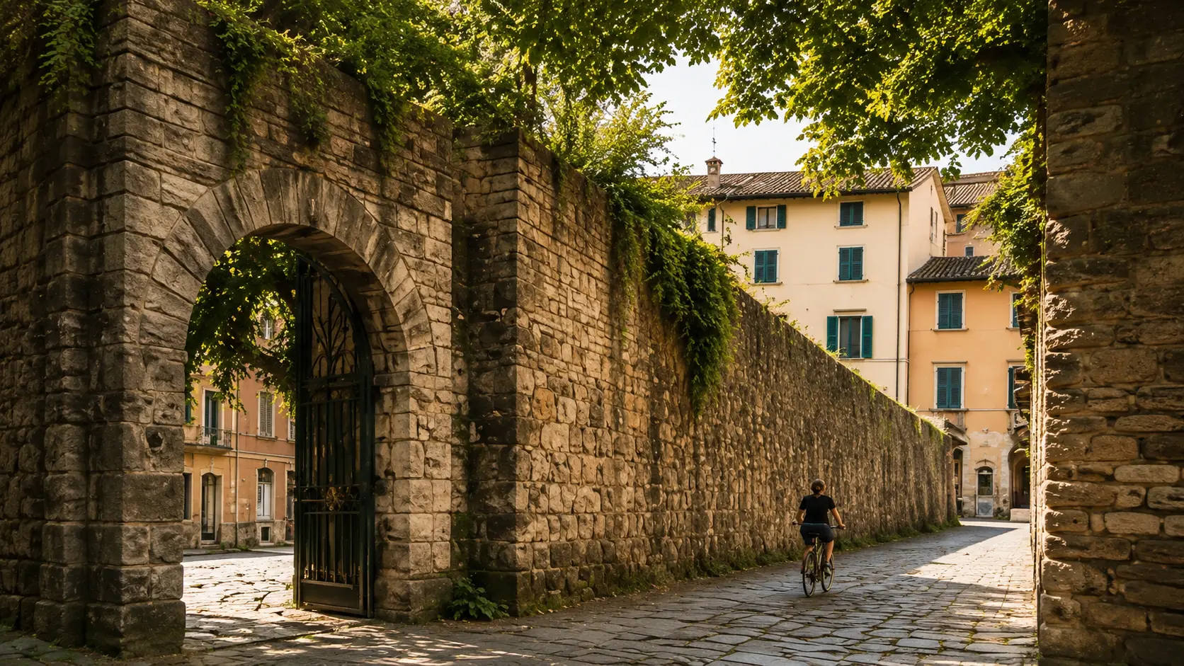 Lucca’s historic city walls